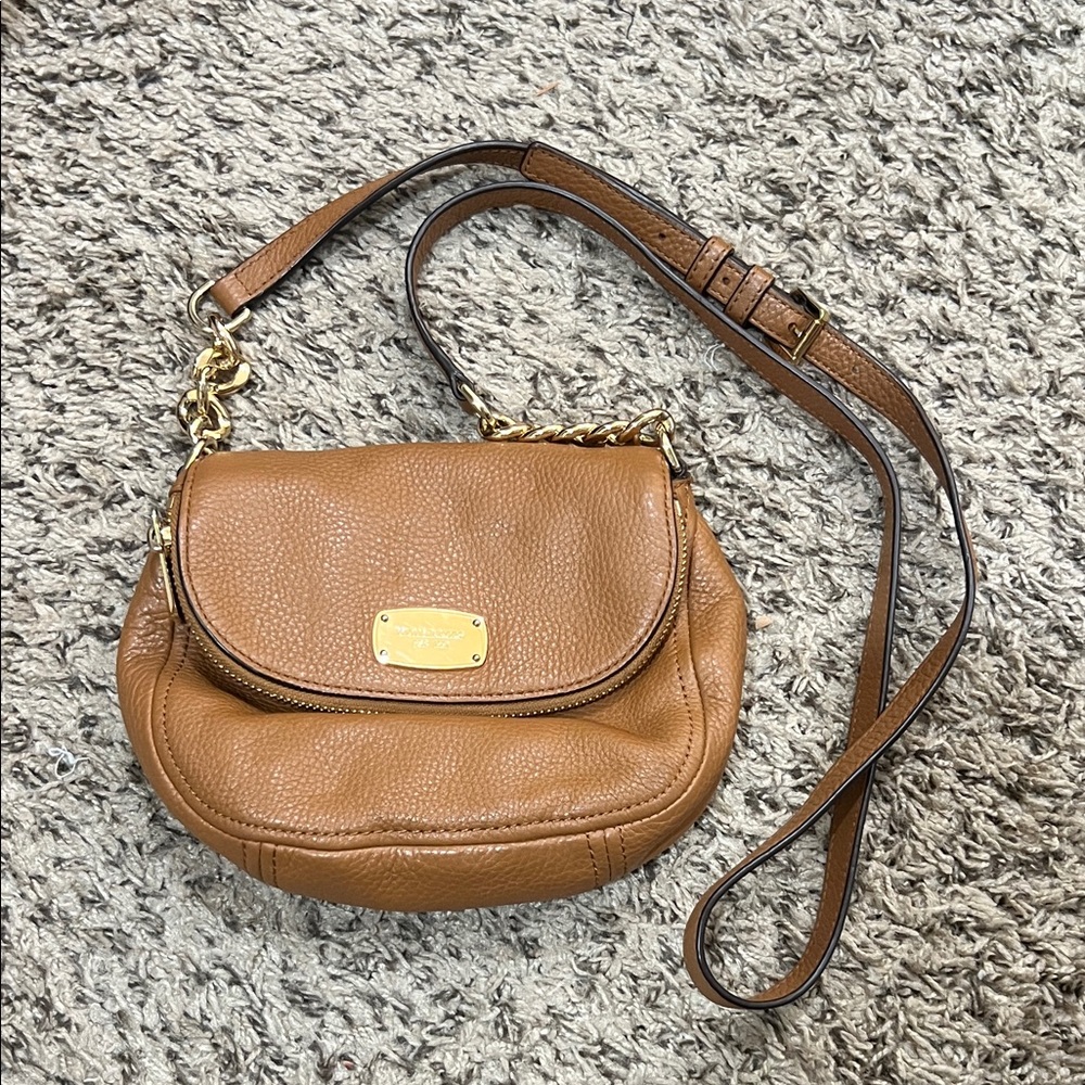 MICHAEL Michael Kors Tan Crossbody Bag
